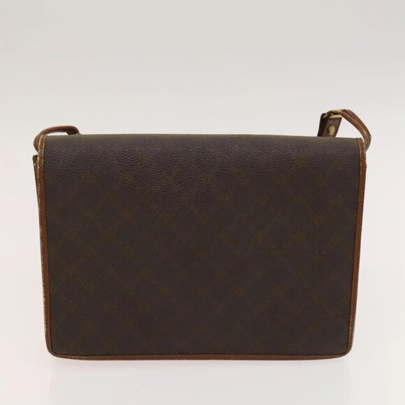 BALLY Bag PVC Canvas 3Set Black Brown gray Auth bs24711 - Picture 12 of 16